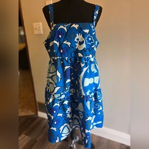 Rhode Blue Floral Sundress
